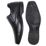 Sapato Social Masculino Preto Linha Conforto Calce Fácil