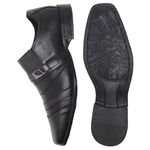 Sapato Social Masculino Casual Preto Calce Fácil
