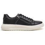Tênis Masculino Preto Casual Solado Leve