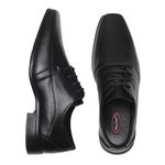 Sapato Social Masculino Casual Elegante Preto Cadarço