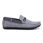 Mocassim Sapato Casual Masculino Cinza