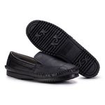 Sapatilha Mocassim Masculina Preta Clássica