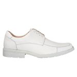 SAPATO MASCULINO EM COURO BRANCO CADARÇO