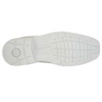 SAPATO MASCULINO EM COURO BRANCO CADARÇO