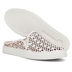 Mule Babuche Feminino Laser Off White