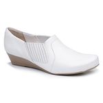 Sapato Anabela Branco 