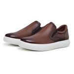 Sapato Slip On George Whisky