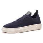 Tênis Knit Lean Azul Marinho