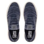 Tênis Knit Lean Azul Mescla