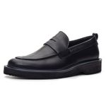 Sapato Loafer Louis em Couro Preto