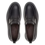 Sapato Loafer Louis em Couro Preto