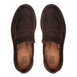Sapato Loafer London em Couro Selaria Café