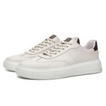 Tênis Casual Hugo em Couro Off White