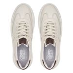 Tênis Casual Hugo em Couro Off White