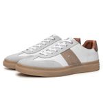 Tênis Casual Matteo em Couro Branco