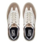 Tênis Léo em Couro Off White