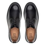 Sapato Derby Henry em Couro Preto