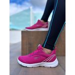 Tênis Pink com Solado de EVA Branco 