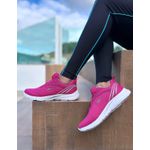Tênis Pink com Solado de EVA Branco 