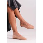  Sapatilha Ballerina Nude Tachinhas