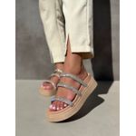 Flatform Tiras Nude