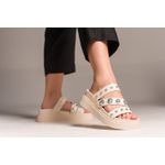 Flatform Off com Detalhes Prata