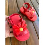 Sandália Margarida baby vermelho
