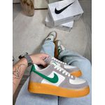 Tenis NK Camurça/Cinza/Bege/Verde