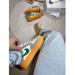 Tenis NK Camurça/Cinza/Bege/Verde