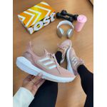 Tenis Ad Rose com Detalhe Branco