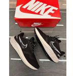 Tênis NK Zoom Speed Run Preto com Branco