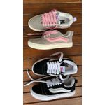 Tênis VS KNU Cinza/Rosa/Bebe