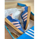 Tênis Casual Azul Royal com Rosa Claro