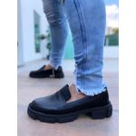 Mocassim Liso Preto