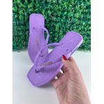 Chinelo HAV Roxo Logo