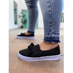 Slip On Nó Preto