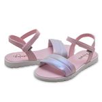 Sandália Infantil Candy Irisada Tie Dye Pampili 123140 Rosa 1569