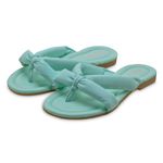 Sandália Rasteira Infantil Cherrie Comfy 661003 Menta 1574