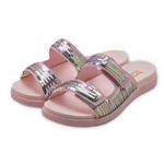 Sandália Birken Infantil Fly Paetê Pampili 638027 Rosa 1580