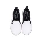 Tênis Infantil Feminino Slip On Luna Now United Original By Pampili 435192 Branco 736