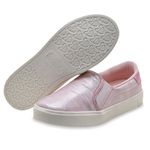 Tênis Slip On Feminino Tweenie Pop 506007 Rosa Holográfico 1014