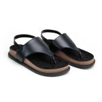 Sandalia Birken Flatform Preta Beira Rio 2627