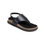 Sandalia Birken Flatform Preta Beira Rio 2627