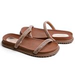 Sandália Birken BK02 Bronze com Strass 2586