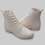 Bota Feminina Veneza01 Confortável E Leve Com Zíper Cano Baixo Off White 2643