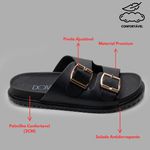 Chinelo Birken Papete Casual BK05 Leve E Super Confortavel Verão 2653