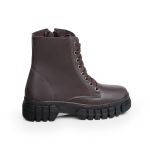 Bota Coturno Feminina Tratorada Jade Café 2679