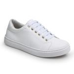 Tênis Casual Feminino Branco Leve e Confortável Suzy 2844