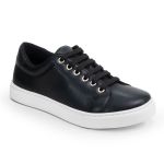 Tênis Casual Feminino Preto Leve e Confortável Suzy 2843