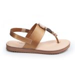 Sandália Feminina Conforto Modare Flat 7141120 Bronze 2794